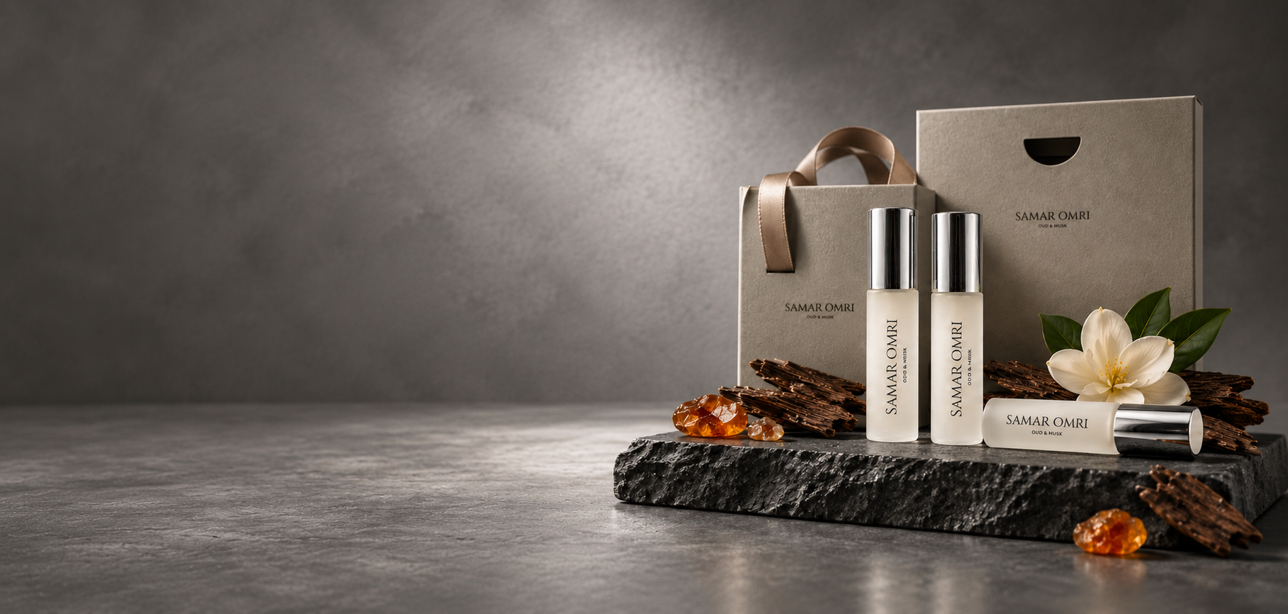 Samar Omri perfume oil collection
